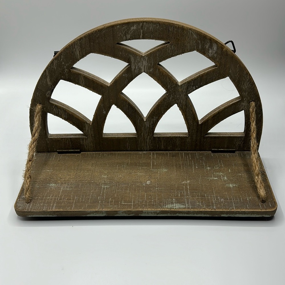 Hobby Lobby Folding Shelf Wooden Rustic